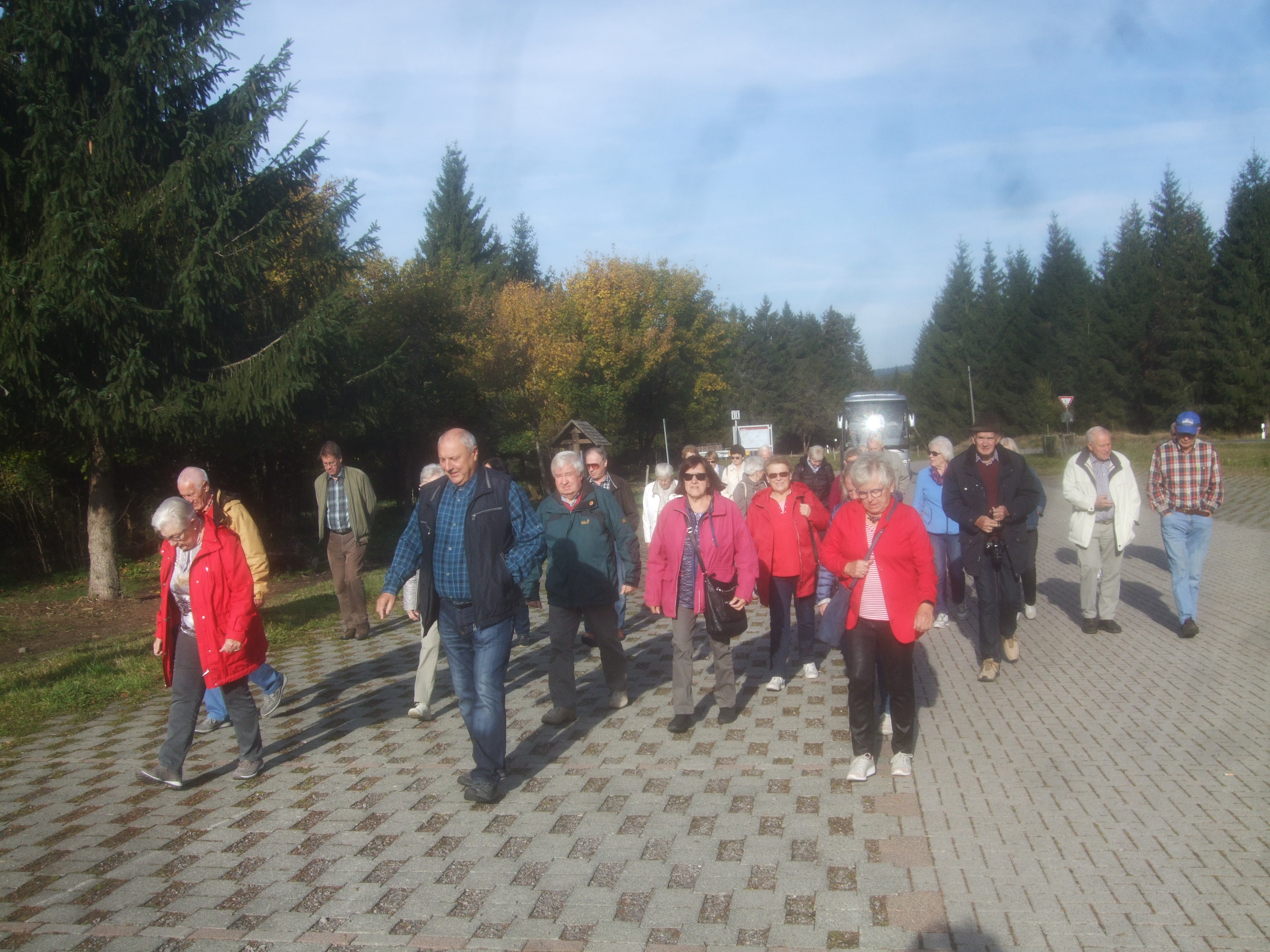 Auf dem Rennsteig in Thüringen