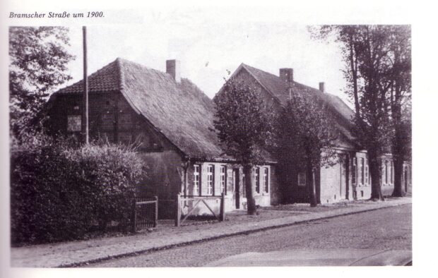 Bild Bramscher Straße um 1900