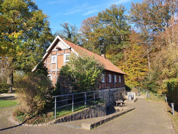 Heimathaus Feldmühle im Herbst