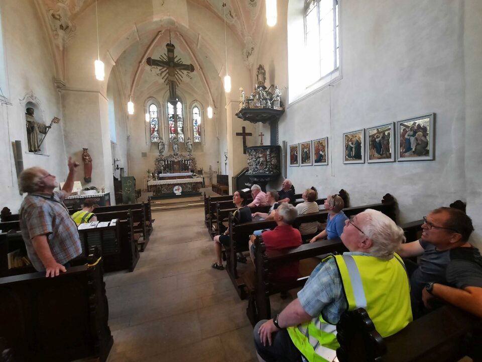Besichtigung Kirche Kloster Malgarten